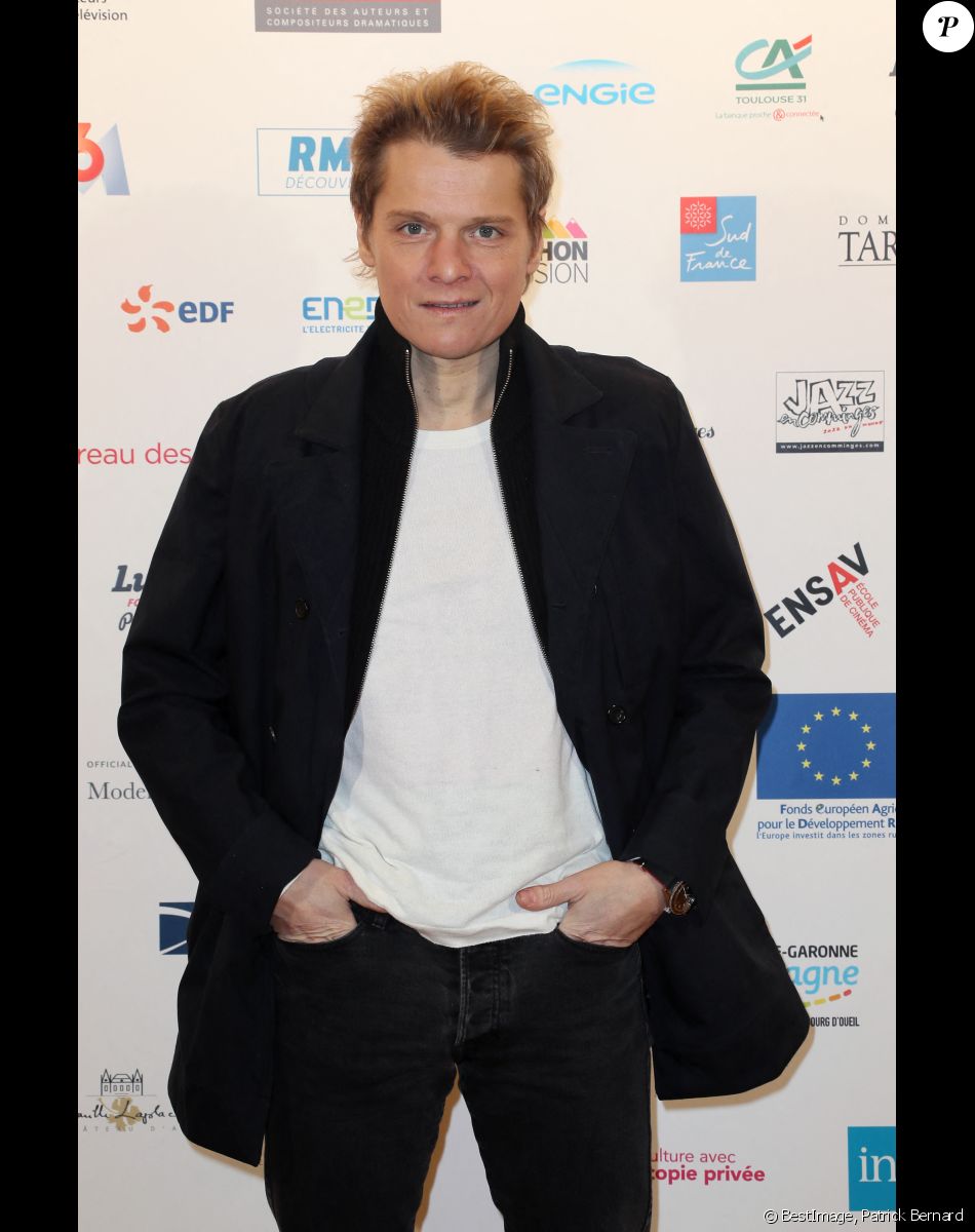 Bénabar - Cérémonie d'ouverture de la 21e édition du festival des créations télévisuelles de Luchon. Le 6 février 2019. © Patrick Bernard/Bestimage
