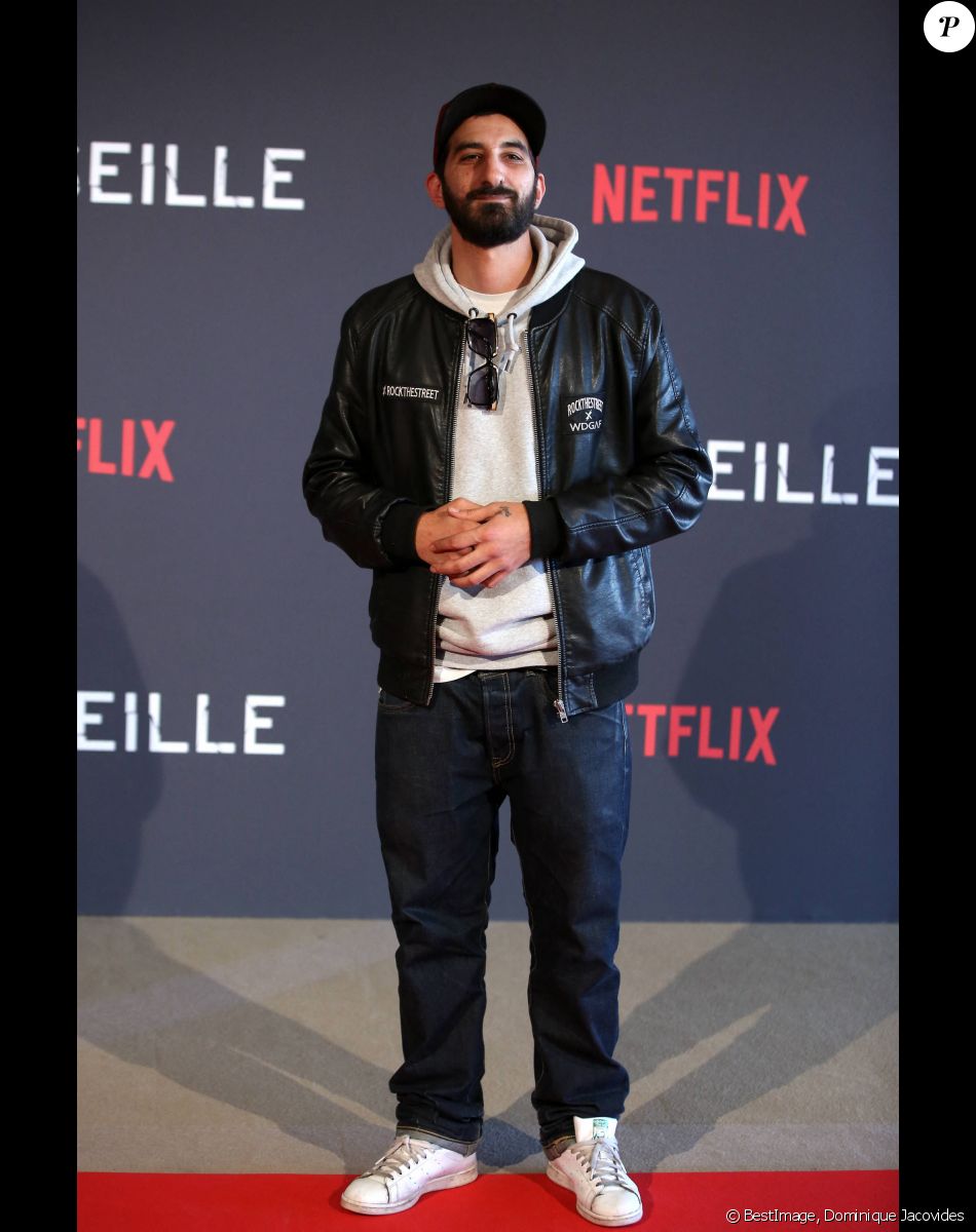 Hedi Bouchenafa - Avant-première mondiale de la série TV Netflix "Marseille" au Palais du Pharo de Marseille. Le 4 mai 2016. © Dominique Jacovides/Bestimage.