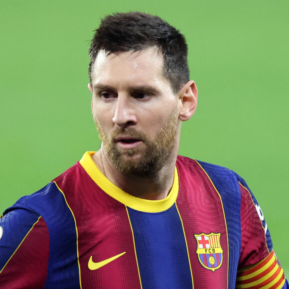 Lionel Messi lors de la demi-finale aller de la Copa del Rey espagnole opposant le FC Séville au FC Barcelone au stade Sanchez Pizjuan à Séville, Espagne © Jose Luis Contreras/DAX/Zuma Press/Bestimage
