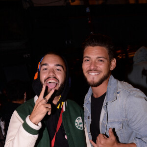 Exclusif - Oli (du groupe Bigflo et Oli), Rayane Bensetti - Soirée de lancement du Fridge, le comedy club de Kev Adams à Paris. Le 24 septembre 2020. © Rachid Bellak / Bestimage