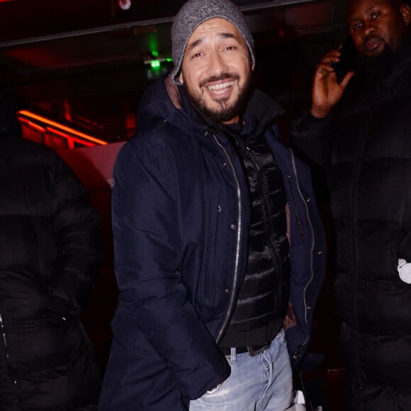 Exclusif - Moundir Zoughari - After-party de la finale de l'émission "Danse avec les Stars" (DALS) au VIP ROOM à Paris le 23 Novembre 2019. © Rachid Bellak / Bestimage 