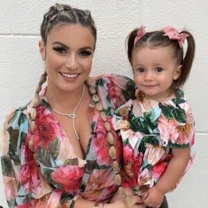 Carla Moreau et sa fille Ruby sur Instagram.