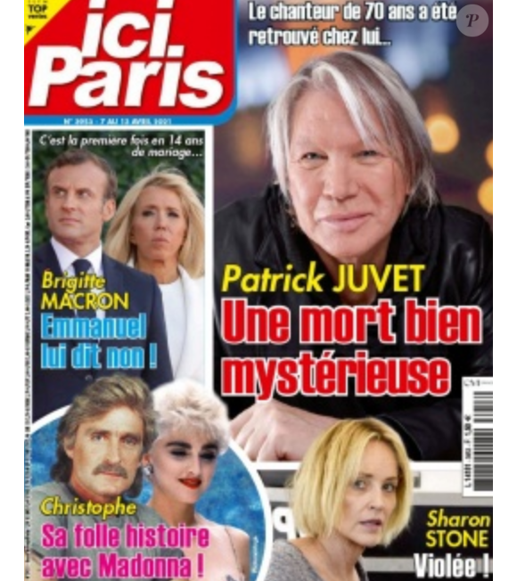Couverture du dernier numéro de "Ici Paris"