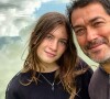 David Proux et sa fille sur Instagram