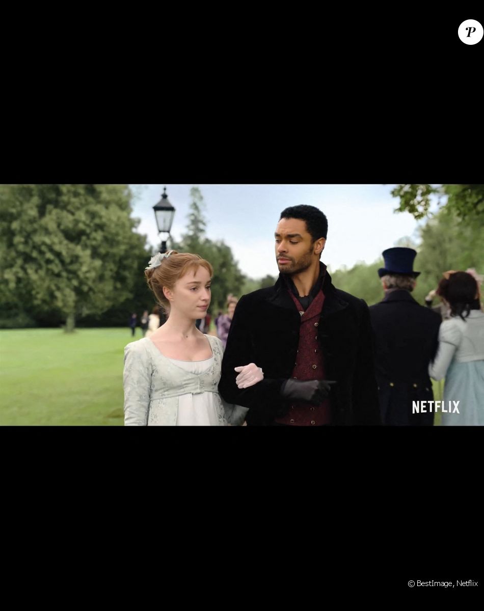 Regé-Jean Page dans la série "La Chronique des Bridgerton" sur Netflix.