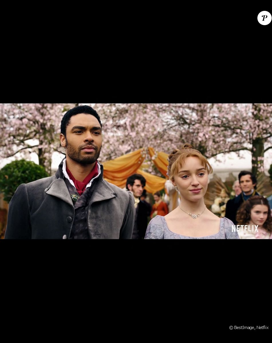 Regé-Jean Page dans la série "La Chronique des Bridgerton" lancée sur Netflix.