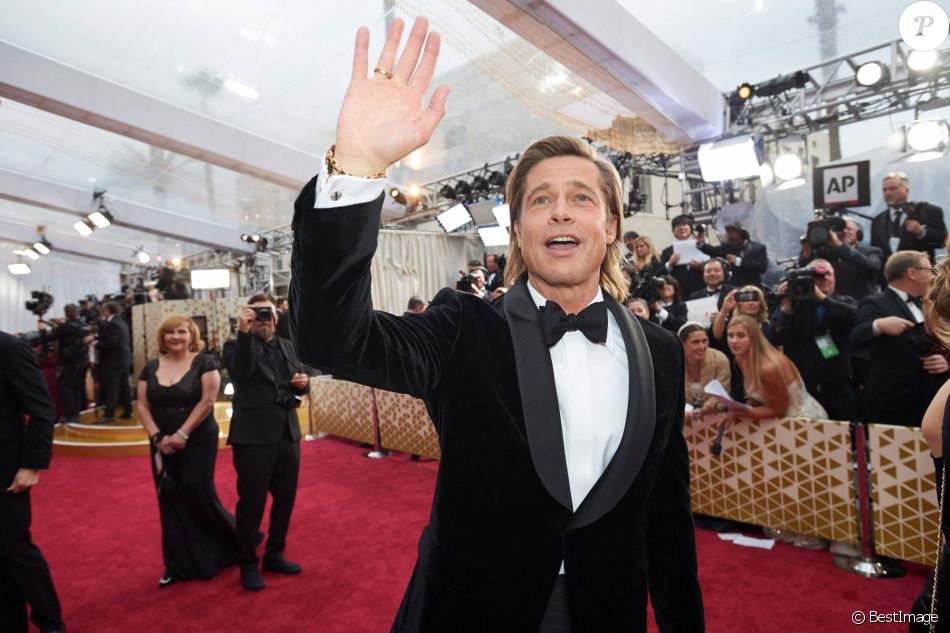 BRAD PITT arrive à la 92ème cérémonie des Oscars 2020 au Hollywood and Highland à Los Angeles, CA, USA, on February 9, 2020. © AMPAS/Zuma Press/Bestimage