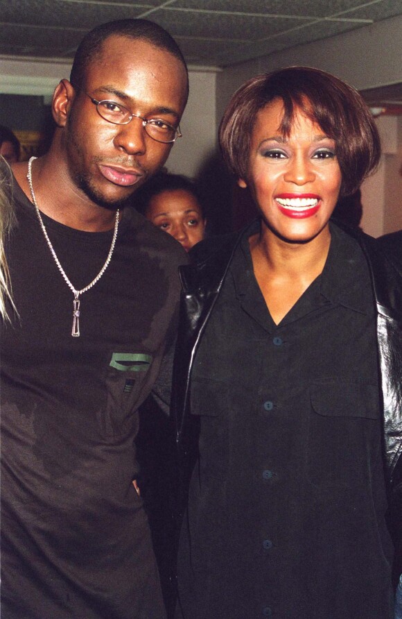 Bobby Brown et Whitney Houston à Londres en septembre 1999