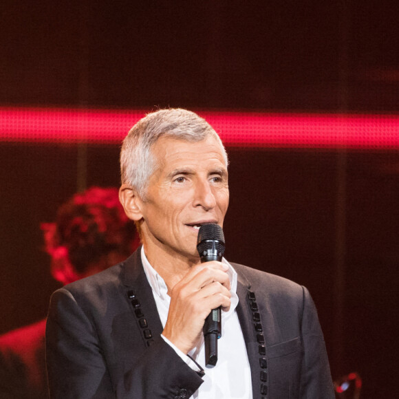 Exclusif - Nagui - Concert "Unis pour le Liban" à l'Olympia à Paris. Le 1er octobre 2020 Parrainé par le célèbre trompettiste I.Maalouf, ce grand concert caritatif a été retransmis depuis l'Olympia sur France 2. © Da Silva-Moreau / Bestimage