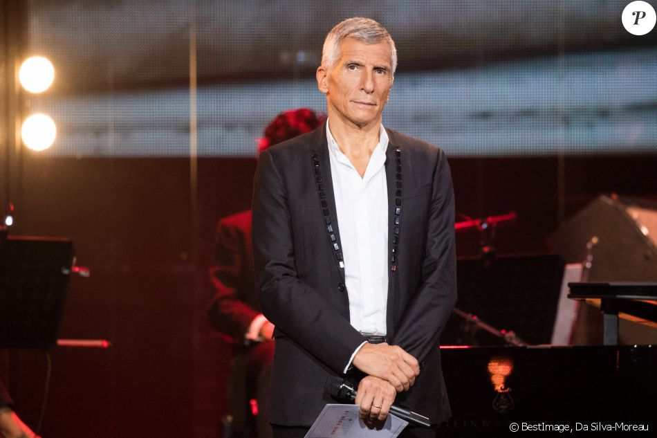 Exclusif - Nagui - Concert "Unis pour le Liban" à l'Olympia à Paris. Le 1er octobre 2020 Parrainé par le célèbre trompettiste I.Maalouf, ce grand concert caritatif a été retransmis depuis l'Olympia sur France 2. © Da Silva-Moreau / Bestimage