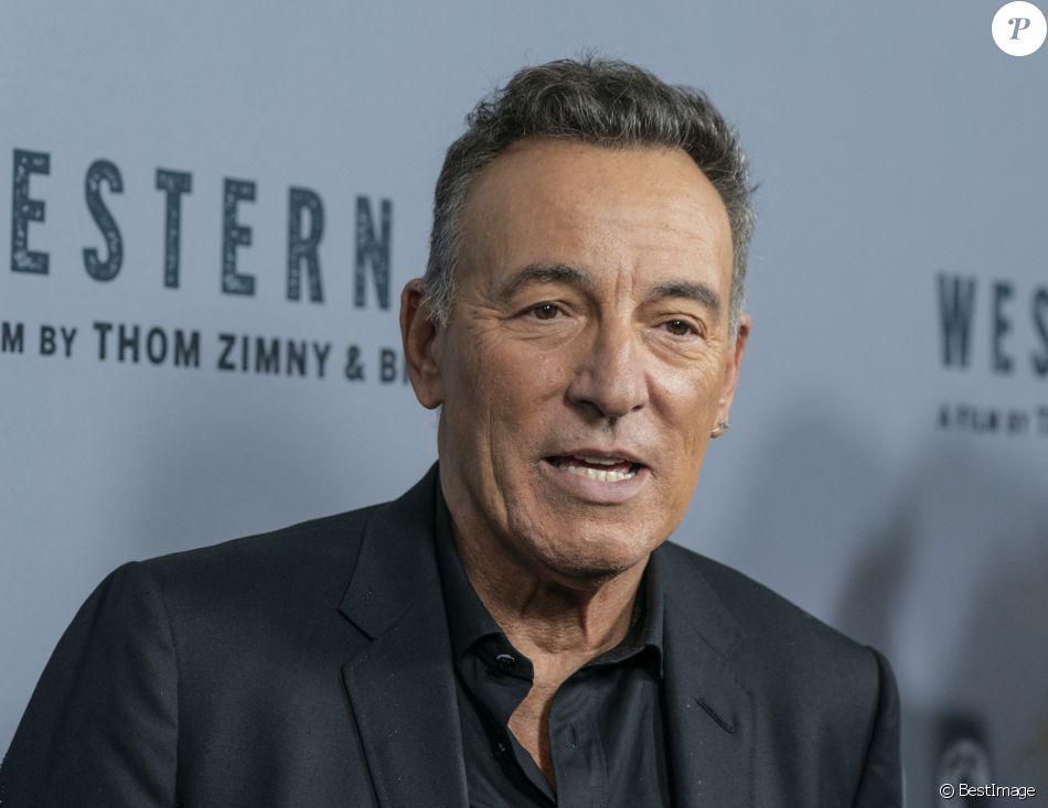 Bruce Springsteen - Les célébrités lors de la projection du film 'Western Stars' à New York, le 16 octobre 2019.