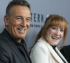 Bruce Springsteen et sa femme Patti Scialfa - Les célébrités lors de la projection du film 'Western Stars' à New York, le 16 octobre 2019.