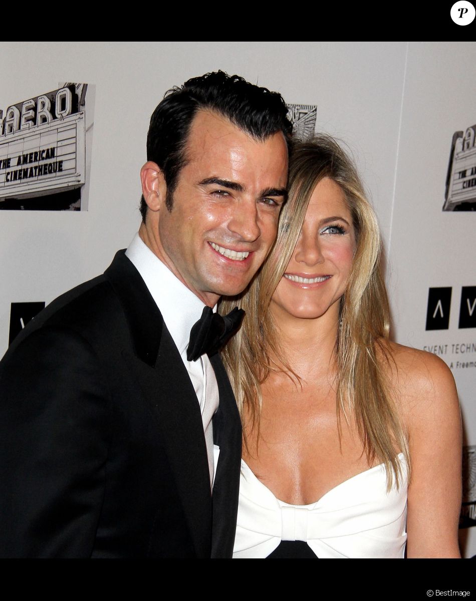 Jennifer Aniston, Justin Theroux - Le 26eme gala "American Cinematheque Award" a Beverly Hills, le 15 novembre 2012.