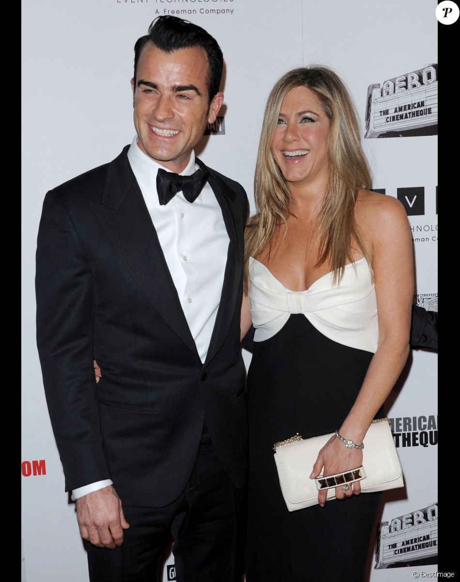 Justin Theroux, Jennifer Aniston - Le 26eme gala "American Cinematheque Award" a Beverly Hills, le 15 novembre 2012.