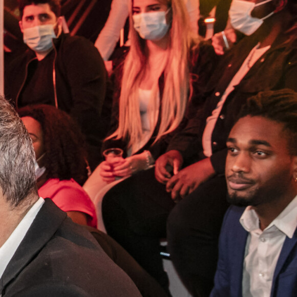 Exclusif - Elie Semoun et Franck Dubosc - Backstage de l'enregistrement de l'émission "La grosse charriade", le 10 décembre 2020 © Jack Tribeca / Bestimage