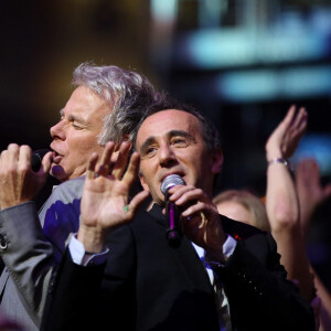 Exclusif - Elie Semoun, Franck Dubosc - Enregistrement de l'émission "Alors on chante" au palais des sports à Paris, qui sera diffusée le 28 novembre 2014 en Prime Time sur TF1.