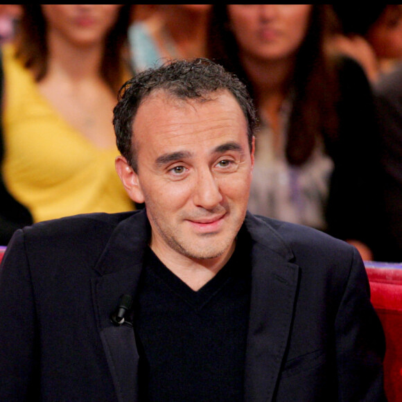 Franck Dubos et Elie Semoun à l'enregistrement de Vivement Dimanche. © Guillaume Gaffiot/Bestimage