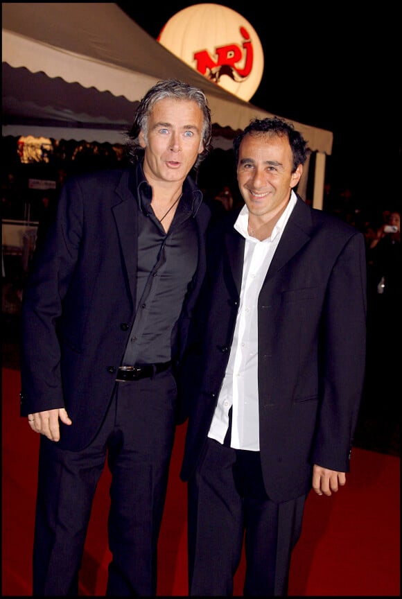 Franck Dubos et Elie Semoun au NRJ Music Awards, à Cannes.
