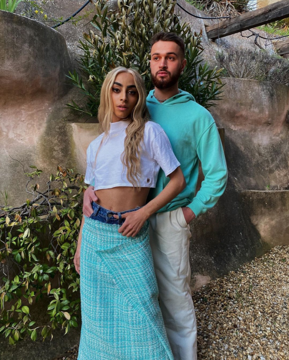 Bilal Hassani et son petit ami Cassem Jebrouni. Avril 2021.