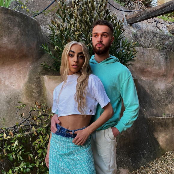 Bilal Hassani et son petit ami Cassem Jebrouni. Avril 2021.