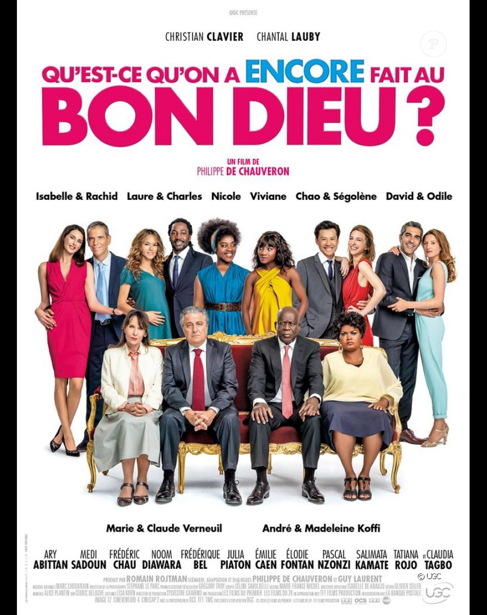 Affiche officielle de '"Qu'est-ce qu'on a encore fait au Bon Dieu ?". En salles le 30 janvier 2019.