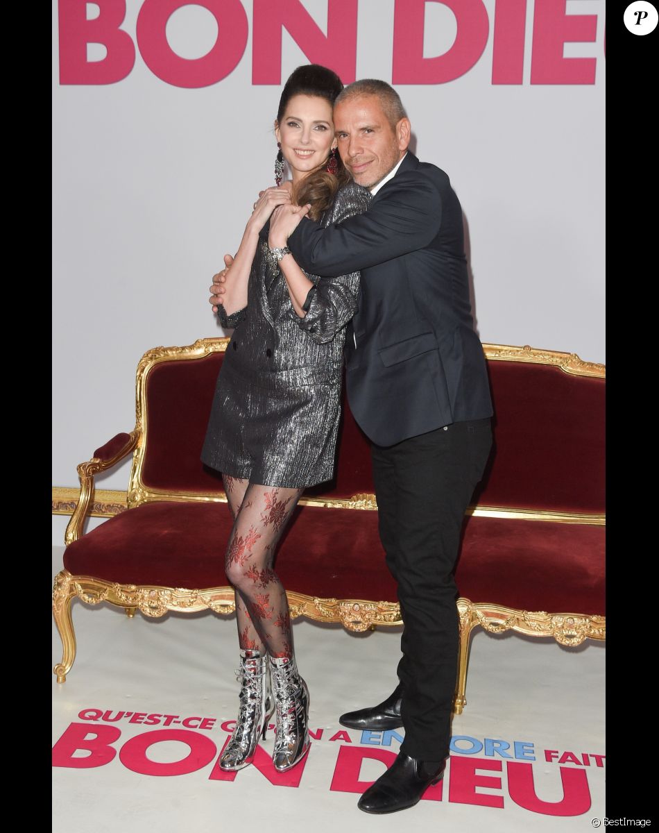 Frédérique Bel et Medi Sadoun - Avant-première du film "Qu'est-ce qu'on a encore fait au Bon Dieu ?" au cinéma Le Grand Rex à Paris, le 14 janvier 2019. © Coadic Guirec/Bestimage