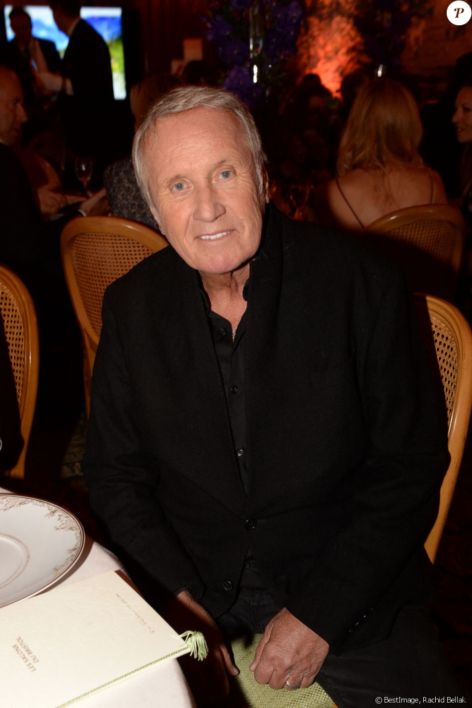 Exclusif - Yves Rénier - Dîner de Gala à l'hôtel Le Bristol Paris en présence de la direction des hôtels de l'île de Saint-Barthélemy. © Rachid Bellak/Bestimage