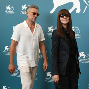 Vincent Cassel, Monica Bellucci au photocall du film "Irreversible" en verison Integrale lors du 76ème festival du film de venise, le 31 Août 2019.