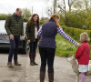 Kate Middleton et le prince William - Visite d'une ferme de Little Stainton, dans le comté de Durham, le 27 avril 2021.