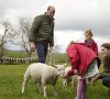 Kate Middleton et le prince William - Visite d'une ferme de Little Stainton, dans le comté de Durham, le 27 avril 2021.