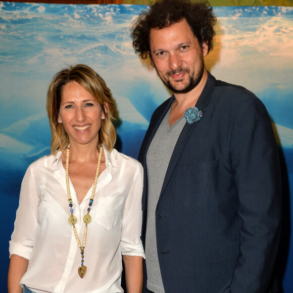 Maud Fontenoy et Eric Antoine - Remise des prix de la fondation Maud Fontenoy à la maison des océans à Paris le 4 juin 2019. A cette occasion, elle a été nommée Ambassadrice pour l'éducation et la mer auprès du ministre de l'éducation nationale. © Veeren / Bestimage