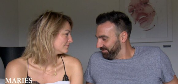 Laure et Matthieu dans "Mariés au premier regard 2021", le 19 avril, sur M6