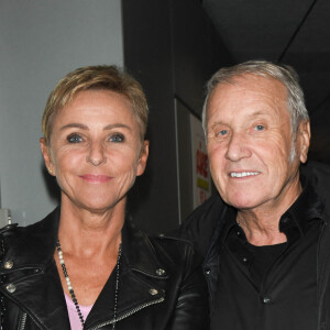 Yves Renier et sa femme Karin - Générale du nouveau spectacle "Muriel Robin et Pof !" au Palais des Sports à Paris le 3 octobre 2019. © Coadic Guirec/Bestimage