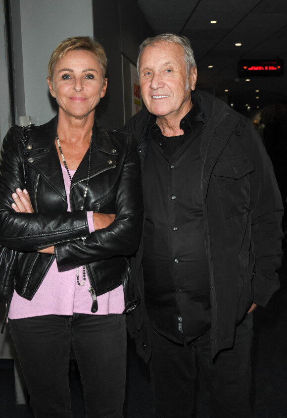 Yves Renier et sa femme Karin - Générale du nouveau spectacle "Muriel Robin et Pof !" au Palais des Sports à Paris le 3 octobre 2019. © Coadic Guirec/Bestimage