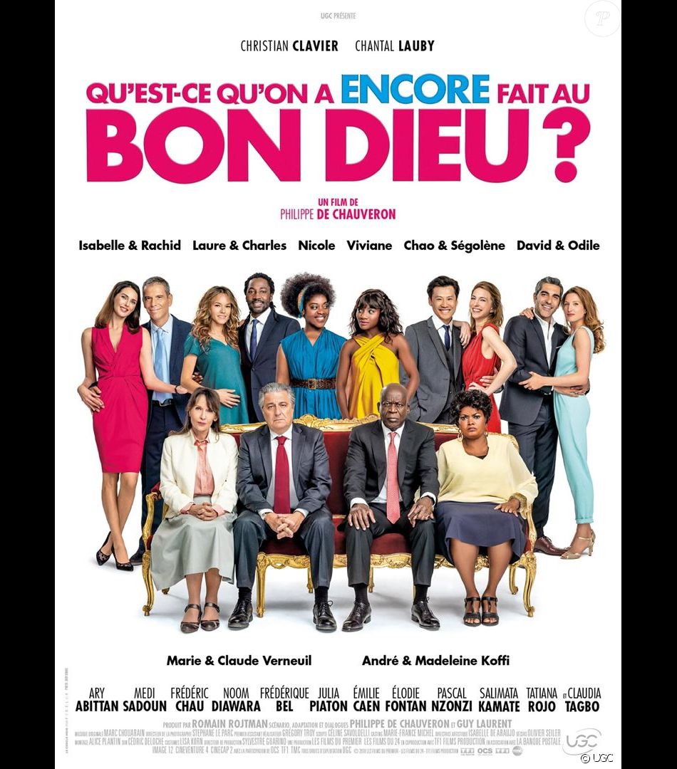Affiche officielle de '"Qu'est-ce qu'on a encore fait au Bon Dieu ?". En salles le 30 janvier 2019.