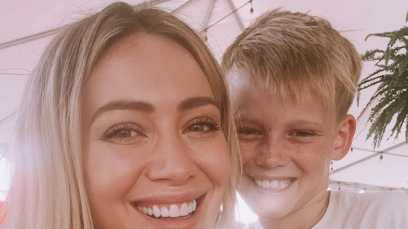 Hilary Duff : Son fils de 9 ans a tout vu de son accouchement