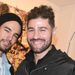 Anthony Colette, Cyril Benzaquen - Vernissage "Anne Mondy mène la danse" à la Galerie ValerieGuerin à Paris le 5 mars 2020. © Coadic Guirec/Bestimage