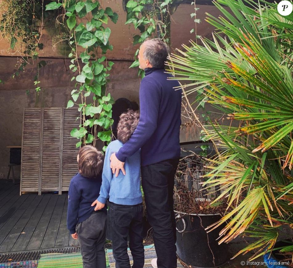 Léa Salamé à la tête d'une famille recomposée avec son compagnon Raphaël Glucksman - Instagram