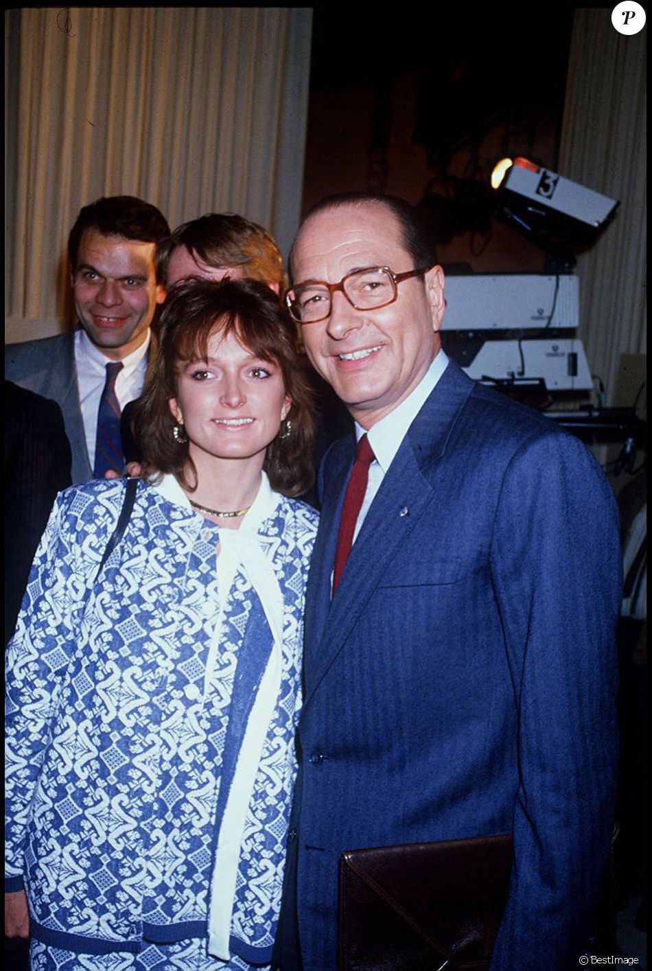 Archives - Jacques Chirac et sa fille Claude à Paris