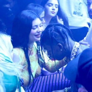 Kylie Jenner a assisté à la fête d'anniversaire de son ex-compagnon Travis Scott au LIV, à Miami. Le 2 mai 2021.