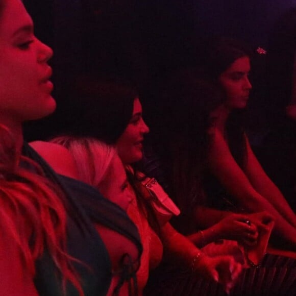 Kylie Jenner a assisté à la fête d'anniversaire de son ex-compagnon Travis Scott au LIV, à Miami. Le 2 mai 2021.
