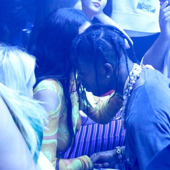 Kylie Jenner a assisté à la fête d'anniversaire de son ex-compagnon Travis Scott au LIV, à Miami. Le 2 mai 2021.