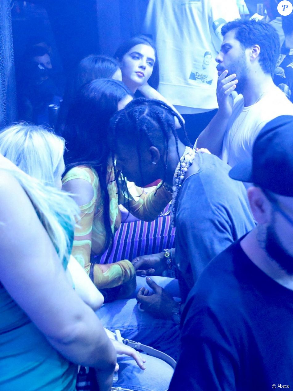 Kylie Jenner a assisté à la fête d'anniversaire de son ex-compagnon Travis Scott au LIV, à Miami. Le 2 mai 2021.