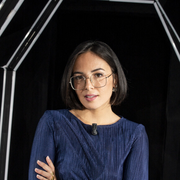 Exclusif - Agathe Auproux - Backstage de l'émission Balance Ton Post en direct le 1er Octobre 2020, présentée par Cyril_Hanouna avec pour invité principal Gabriel_Attal et diffusée sur C8 - Paris le 01/10/2020 © Jack Tribeca / Bestimage
