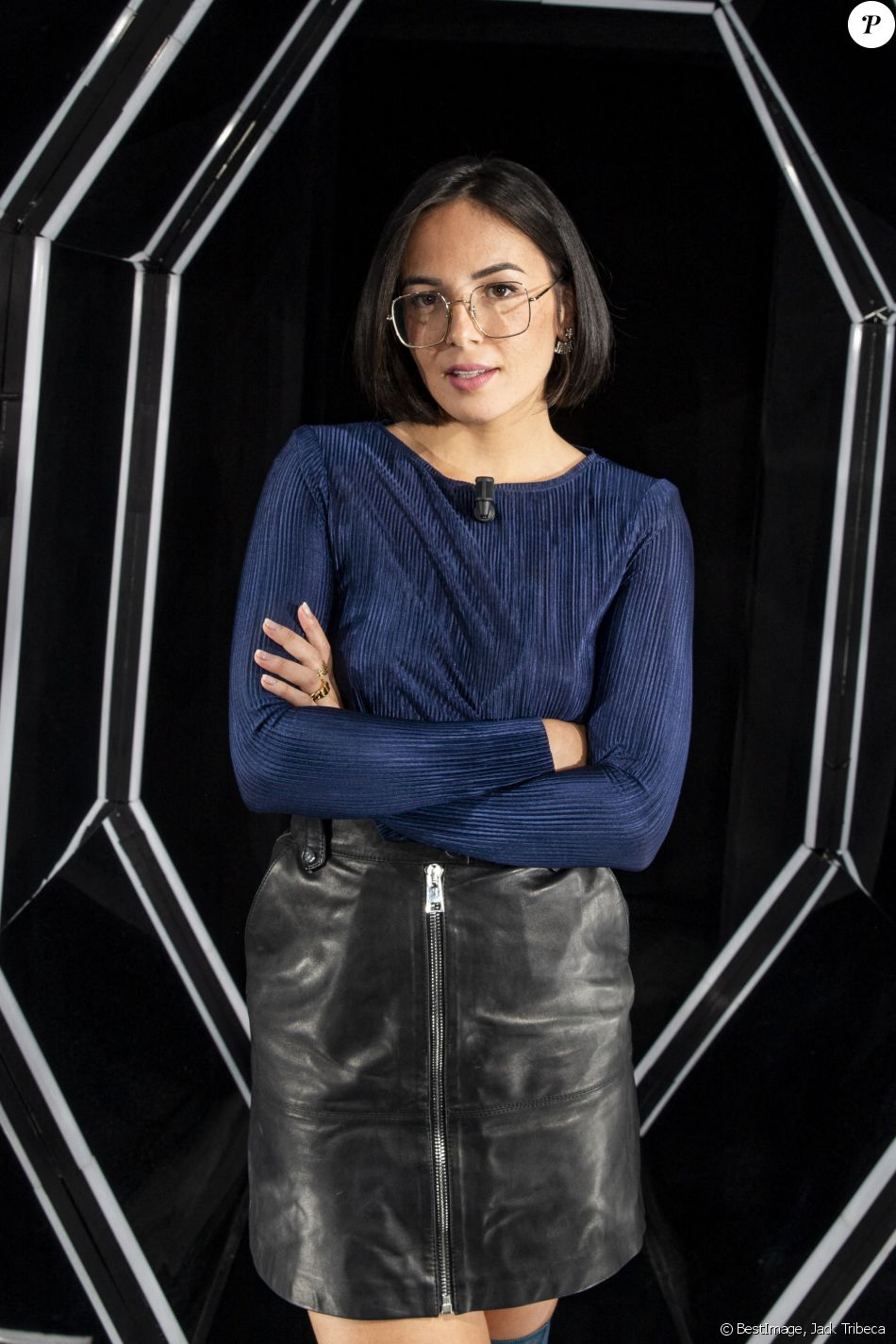 Exclusif - Agathe Auproux - Backstage de l'émission Balance Ton Post en direct le 1er Octobre 2020, présentée par Cyril_Hanouna avec pour invité principal Gabriel_Attal et diffusée sur C8 - Paris le 01/10/2020 © Jack Tribeca / Bestimage