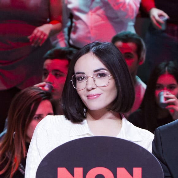 Exclusif - Archives - Agathe Auproux lors de l'enregistrement de l'émission "Balance ton post" à Boulogne-Billancourt, près de Paris. Le 22 septembre 2018. © Jack Tribeca / Bestimage.