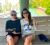 Exclusif - Thylane Blondeau et sa mère Véronika Loubry pendant leurs vacances en famille pour fêter les 18 ans de Thylane sur l'île de Staniel Cay, aux Bahamas, le 5 avril 2019.