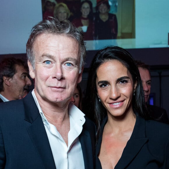 Exclusif - Franck Dubosc et sa femme Danièle - Soirée caritative des parrains de l'Appel national pour la Tsedaka au Pavillon Gabriel parrainnée cette année par M. Drucker à Paris le 1er décembre 2019. © Coadic Guirec-Cyril Moreau/Bestimage