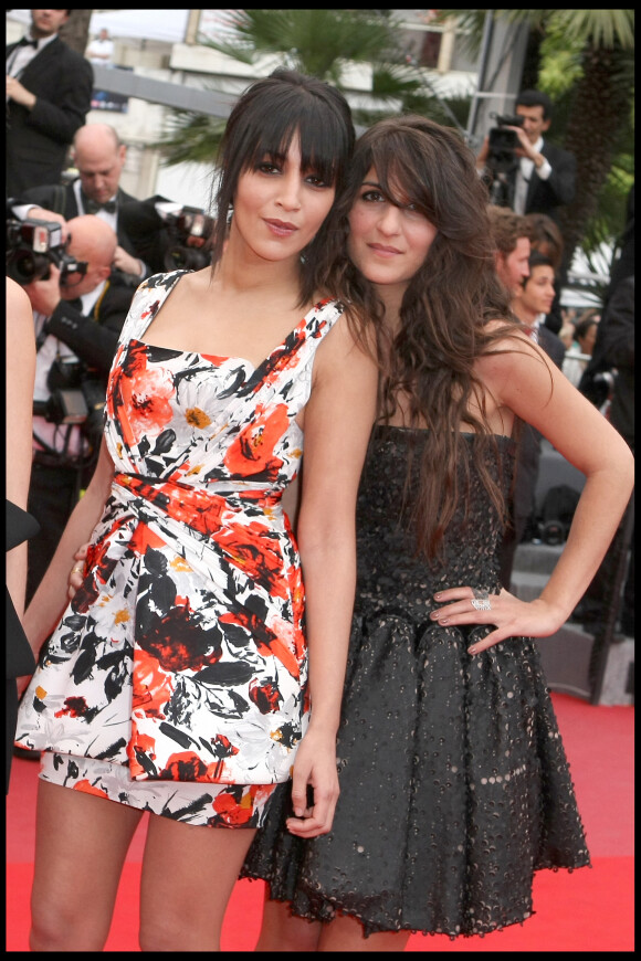 Leila Bekhti et Géraldine Nakache sur le tapis rouge au 63ème Festival de Cannes. 2010