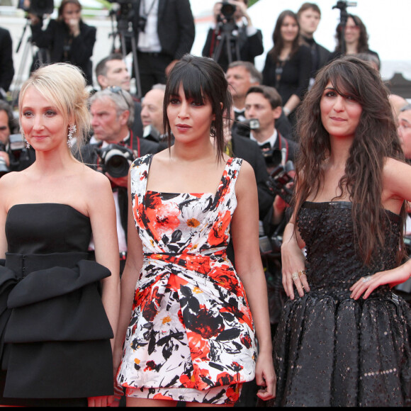 Audrey Lamy, Leila Bekhti et Géraldine Nakache sur le tapis rouge au 63ème Festival de Cannes. 2010